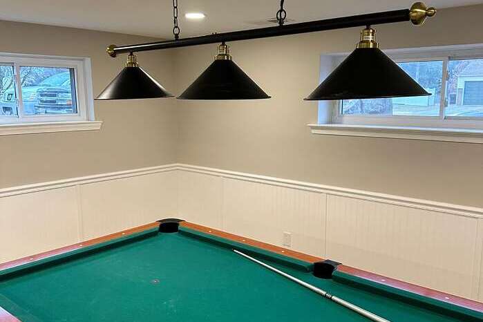 Pool Table Basement