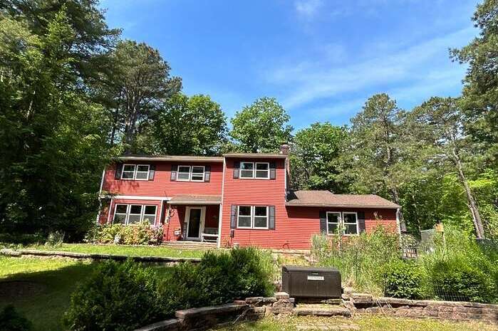 Red Vinyl Siding