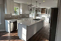 open kitchen concept farmhouse design